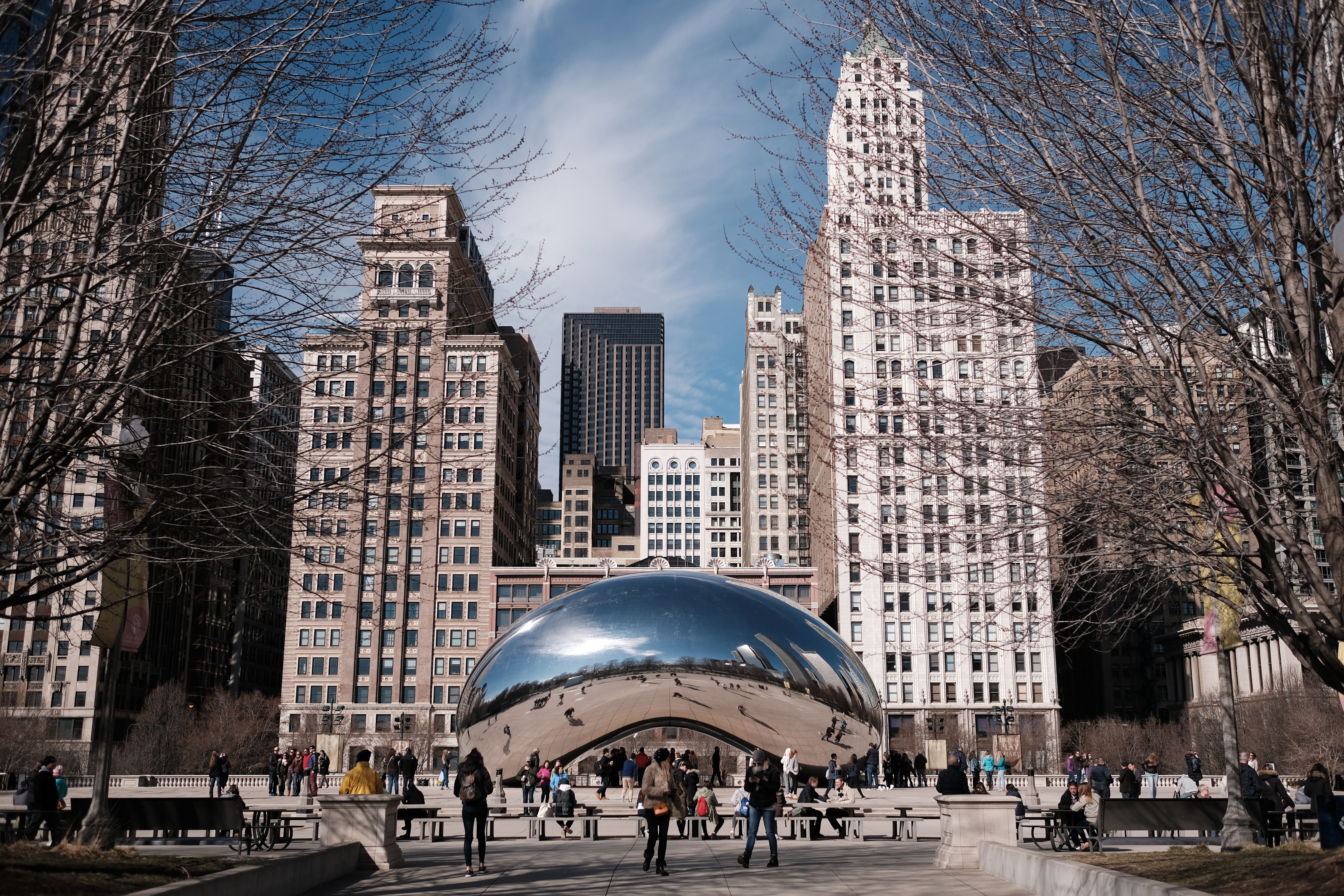 Derek snapped a picture of Cloud Gate during his recent trip to Chicago.
