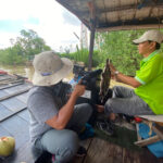 Sebastian Nieves filming in Vietnam